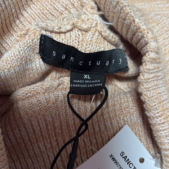 SANCTUARY Women’s Vest Sweater, NWT. Size XL. - Picture 3 of 3